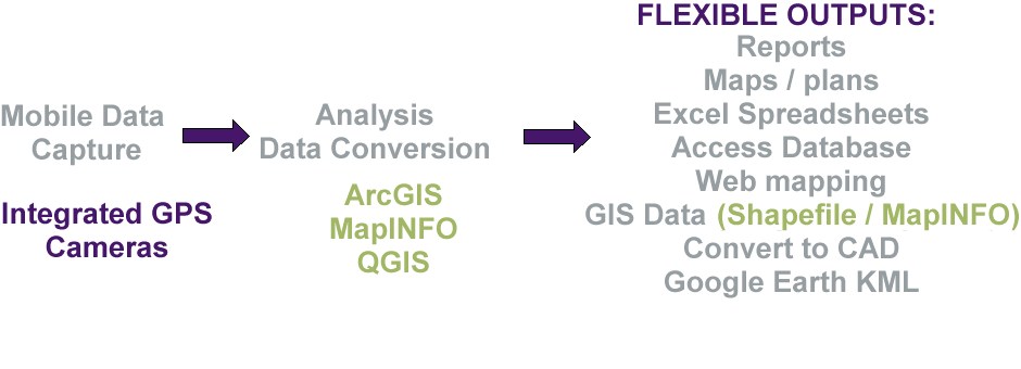 Workflow for in the field Data Capture